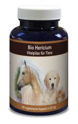 Bio Hericium - 100% Pilzpulver für Tiere 140 Kapseln