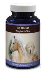 Bio Maitake - 100% Pilzpulver für Tiere 140 Kapseln